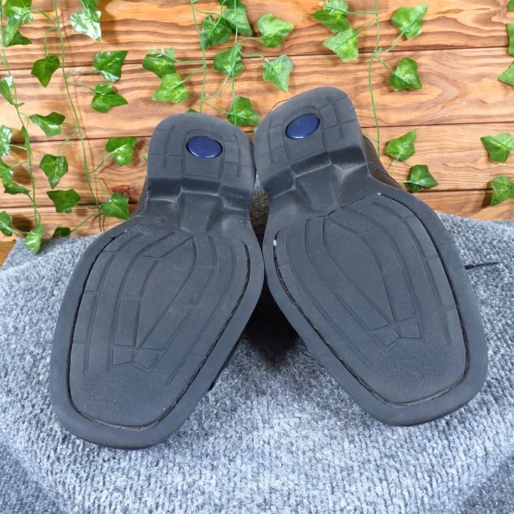 Studio Belvedere Bay Bridge Men Casual Shoe 10‎ EEE Extra Wide Black Leather